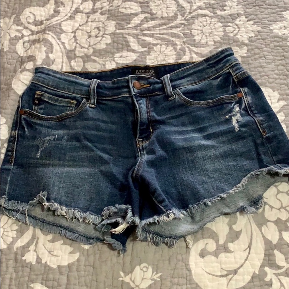 Judy Blue distressed shorts
